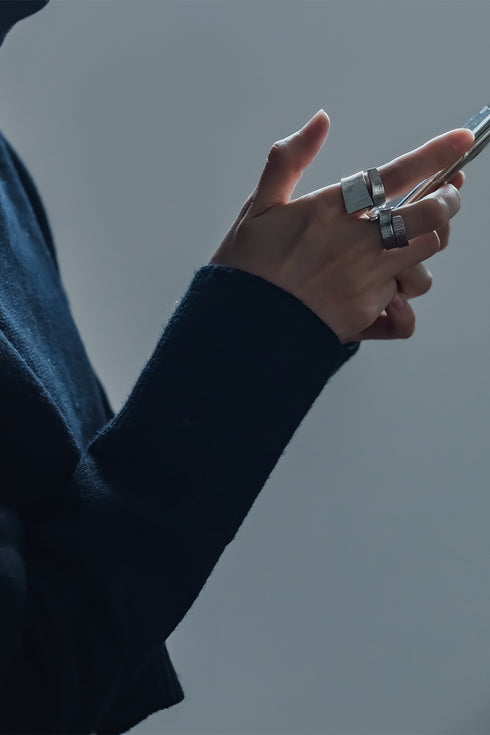 【arcraw】"アシンメトリーリング"